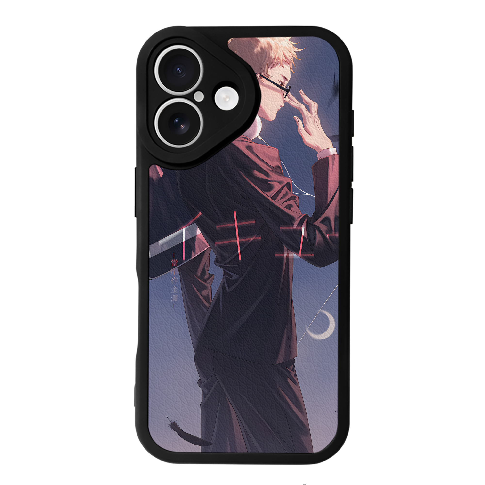 （画像用） ハイキュー!! Haikyu!! 【iPhone 16シリーズ対応】シリコンスマホケース（レザー調） 材質：シリコン